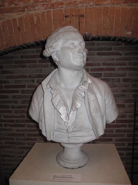 Buste de Guibert, Jean-Antoine Houdon