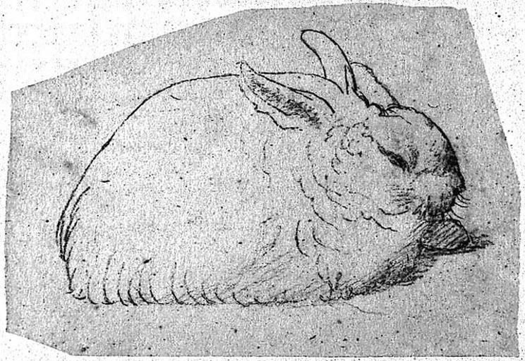 Famille au lapin (Le lapin), Jean-Auguste-Dominique Ingres, 1843-1847