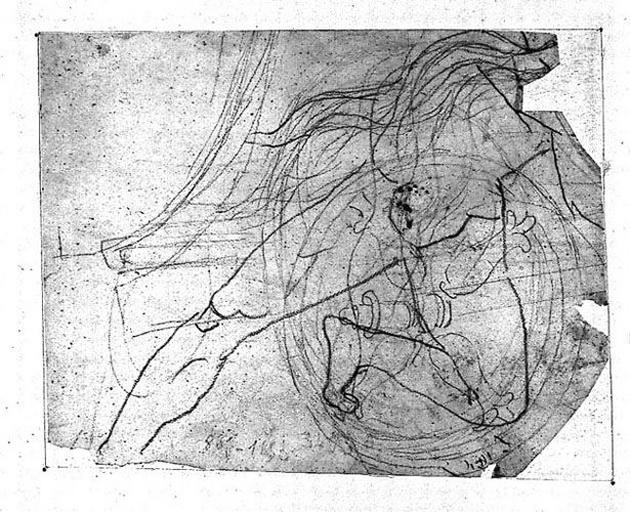 L'Anarchie (Sans tête, par-dessus une étude pour la roue et l'angle du quadrige)_0
