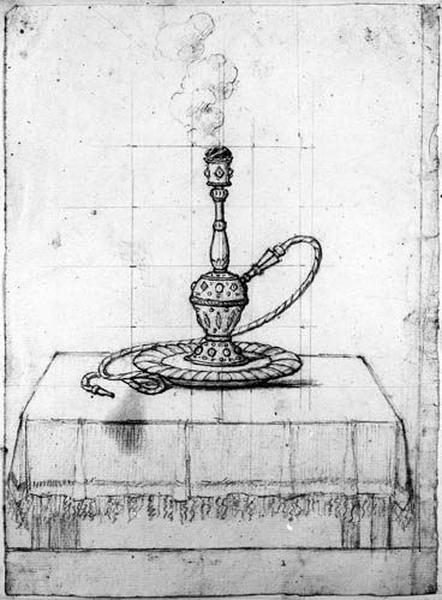 Narguilé (Posé sur une table)_0