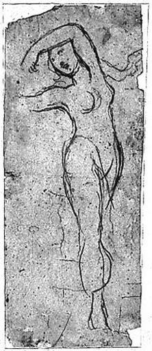 Danseuse jouant des castagnettes (En partie vêtue)_0