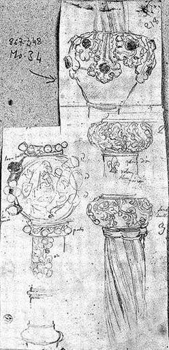 Sceptre de Charles V (Et bâton cantoral de Guillaume de Roquemont (détails))_0