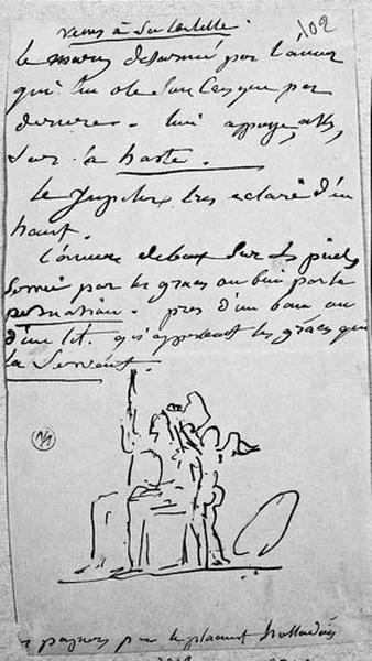 Vénus à sa toilette (l'Amour enlevant la coiffure d'un personnage assis)_0