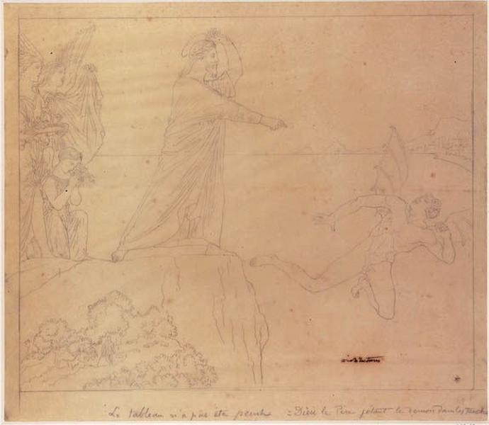 Ensemble de la composition : Le Christ sur la montagne_0
