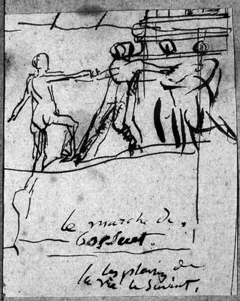 Homme marchant (Tiré en avant et en arrière par plusieurs personnages)_0