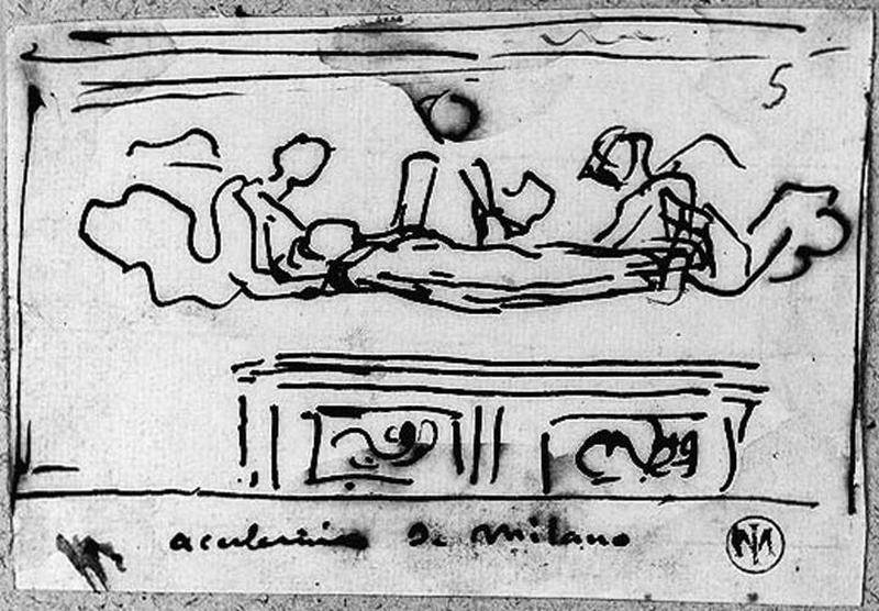 Sainte Catherine transportée par les anges à son tombeau_0