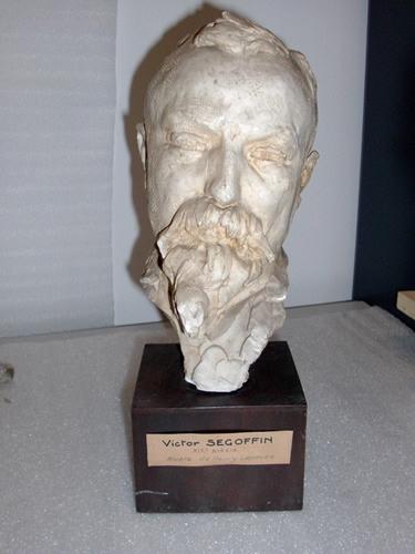 Tête d'Henry Lapauze, Victor Segoffin, 4e quart 19e siècle