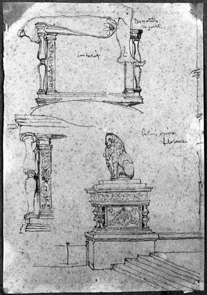 Piédestal du groupe de Judith et Holopherne_0