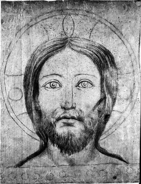 Tête de Christ, Jean-Auguste-Dominique Ingres, 1835-1841