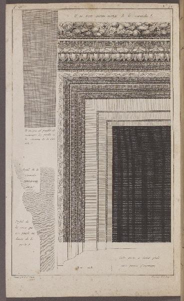 plan, Antoine Benoist, 2e moitié 18e siècle