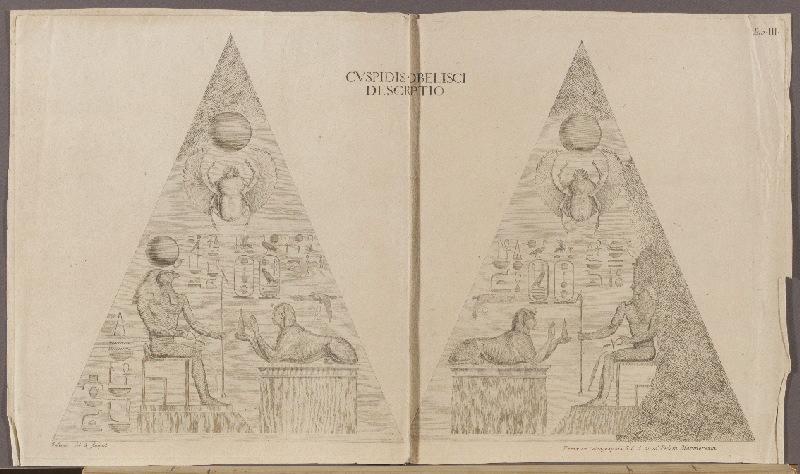 CVSPIDIS OBELISCI DESCRIPTIO, James Stuart, 18e siècle