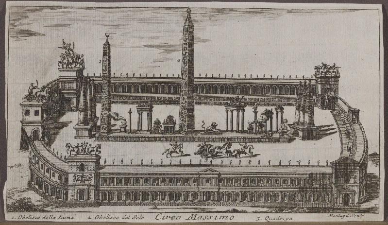 Circo Massimo, Domenico Montagu, 18e siècle