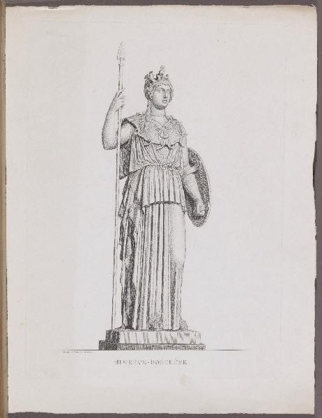 Minerve Borghèse, Pierre Bouillon, 18e siècle, 19e siècle