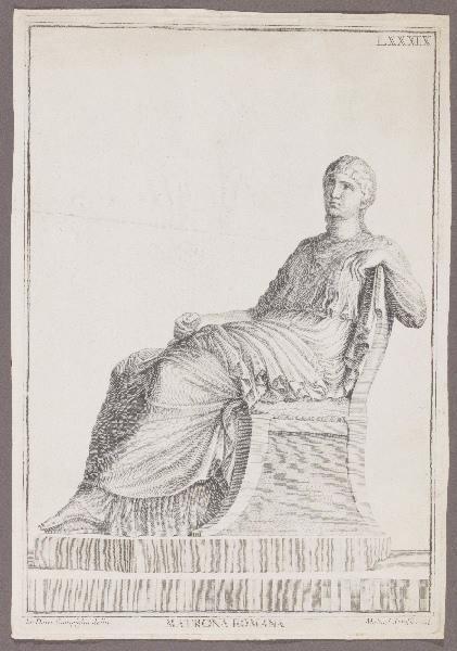 Matrona Romana, Miguel de Sorello, 18e siècle