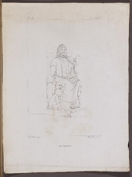 Plutone, Francesco Garzoli, 19e siècle
