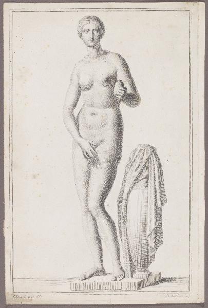 Aphrodite de Cnide, Giovanni Domenico Campiglia, 18e siècle