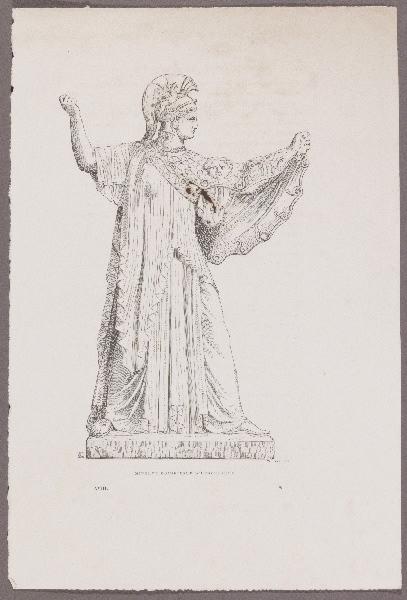 Gazette des Beaux-Arts ; Minerve Eginée d'Herculanum, Ernest Boetzel, 19e siècle