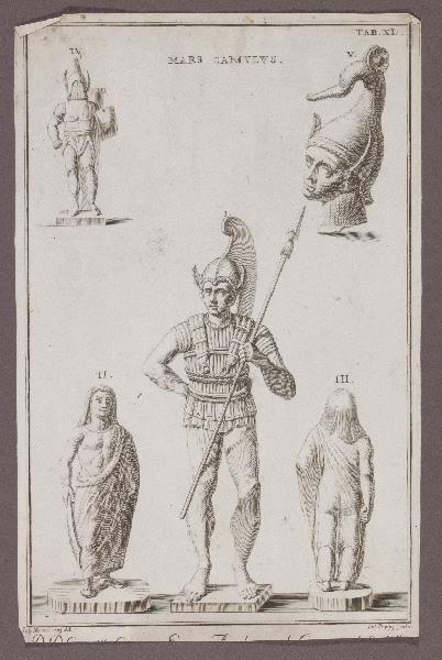 Mars Camulus, Giuseppe Benedetti, 18e siècle