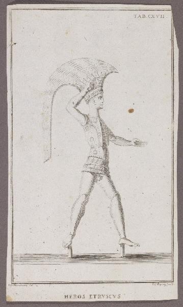 Heros etruscus, Giuseppe Benedetti, 18e siècle