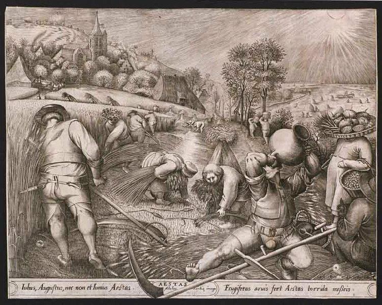 L'Eté, Pieter I Bruegel, 1563