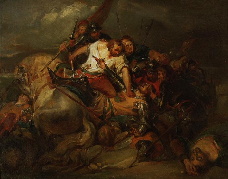 La Bataille des Eperons d'or, Nicaise de Keyser, 1836