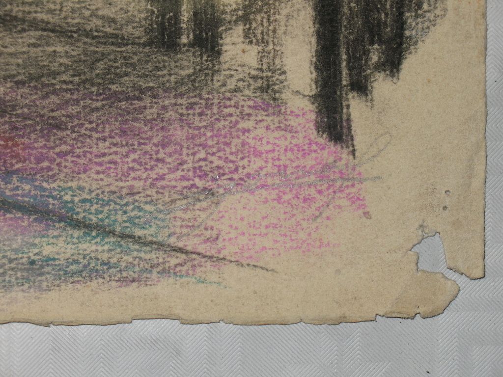 Les hauts-fourneaux ; Ouvrier fondeur au travail_1