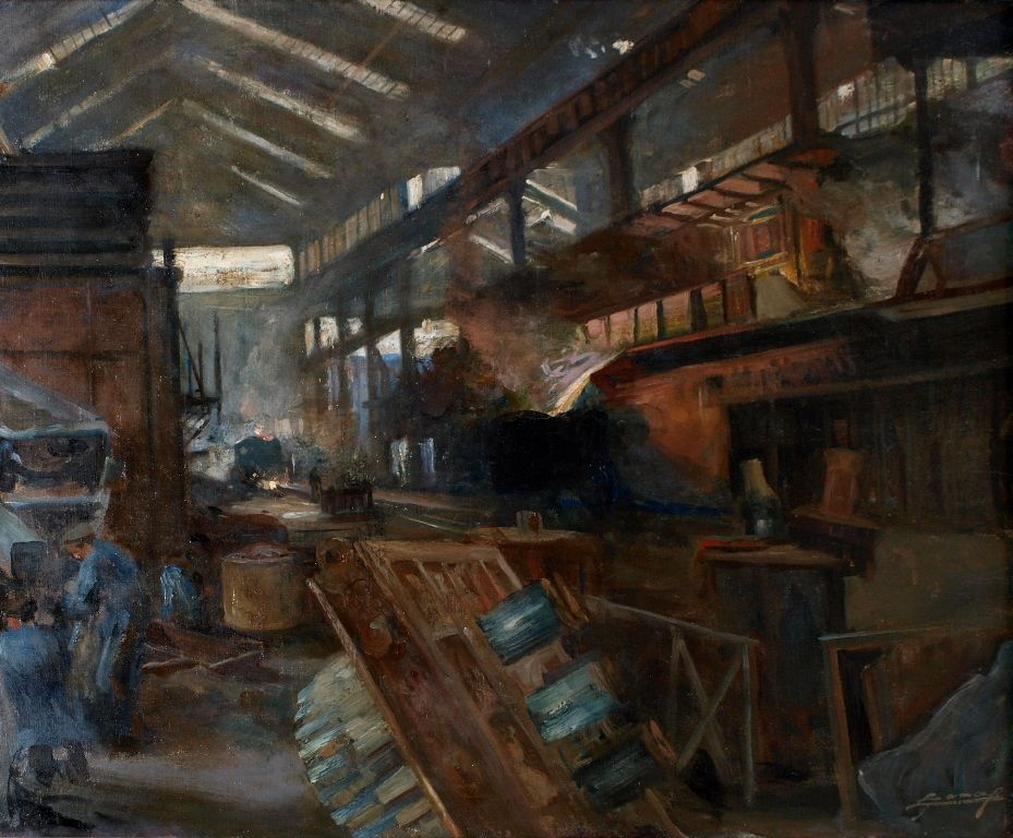 La coulée, Forges de Denain-Anzin_0
