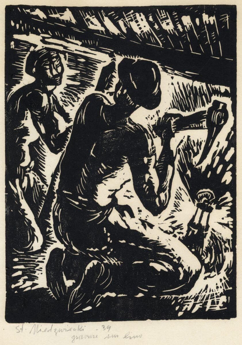 Mineurs au travail - Les boiseurs_0