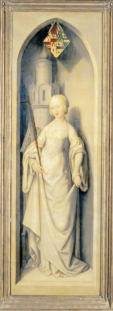 Sainte Barbe, Jean Bellegambe, 1509-1513 (Date de début-Date de fin)