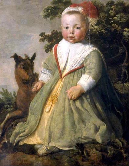 Portrait d'un enfant âgé de deux ans_0