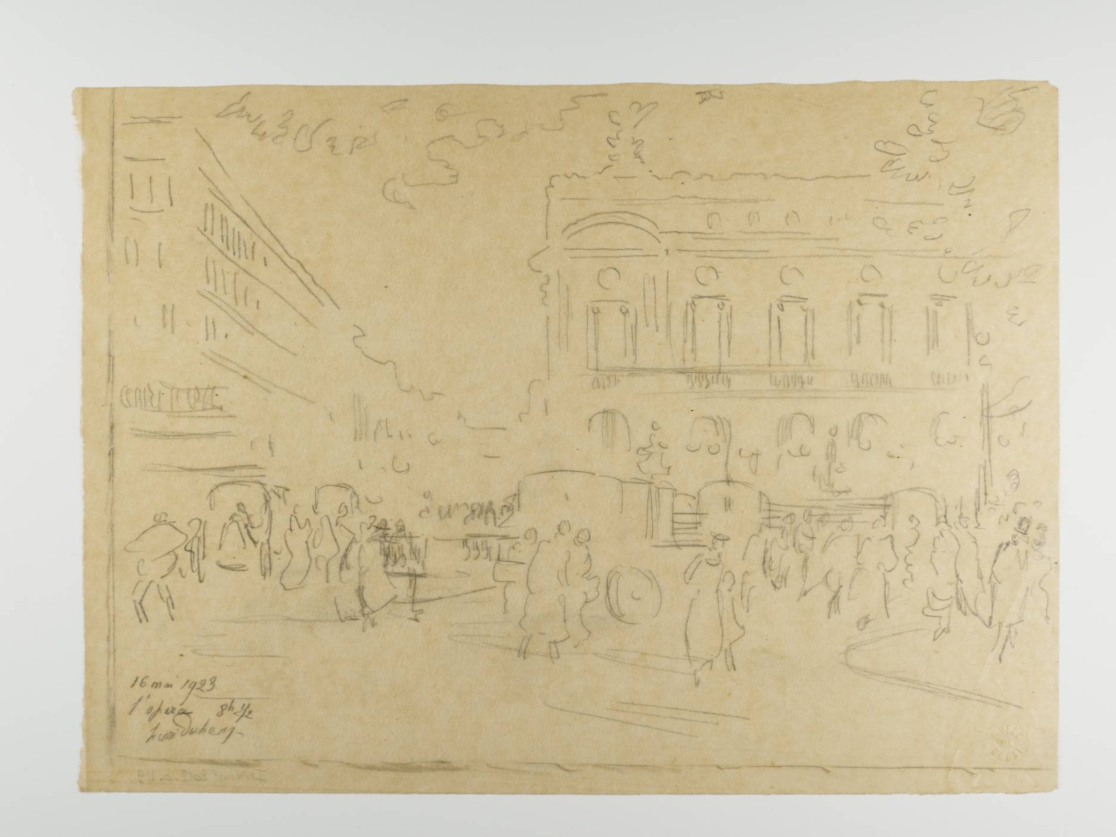 L'opéra, Henri Duhem, 1923