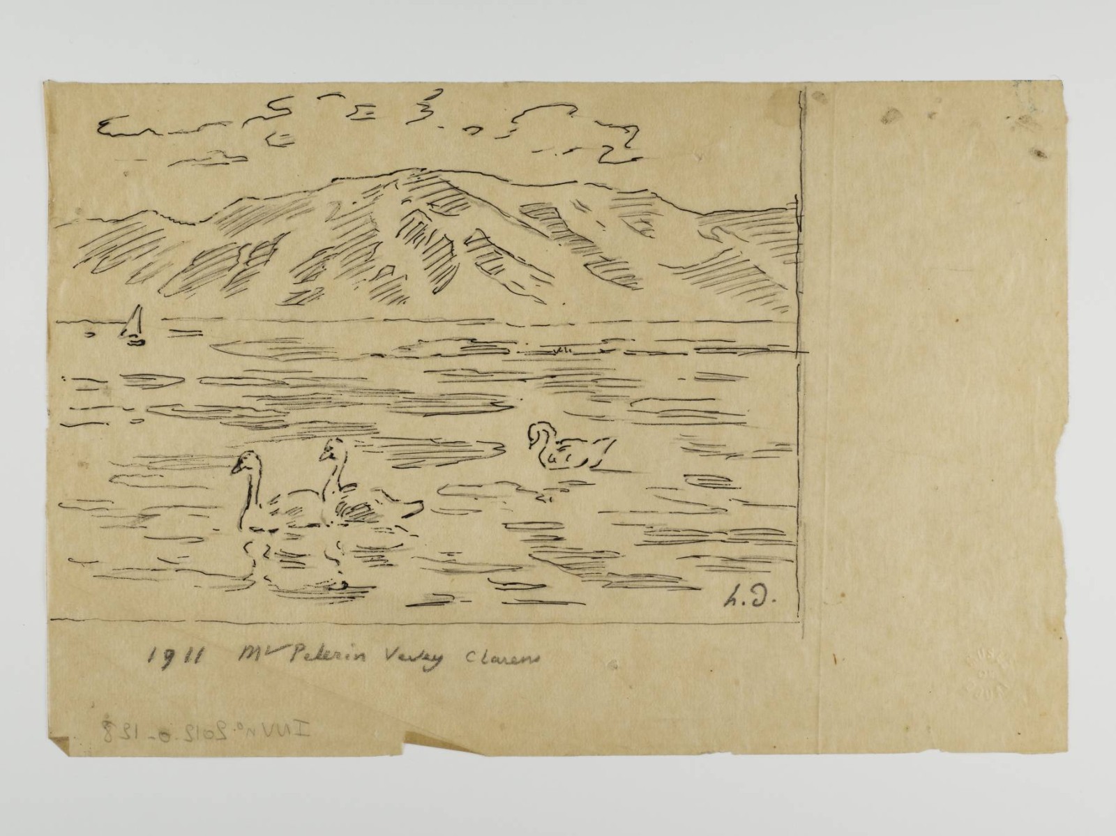Le Mont Pèlerin, Henri Duhem, 1911