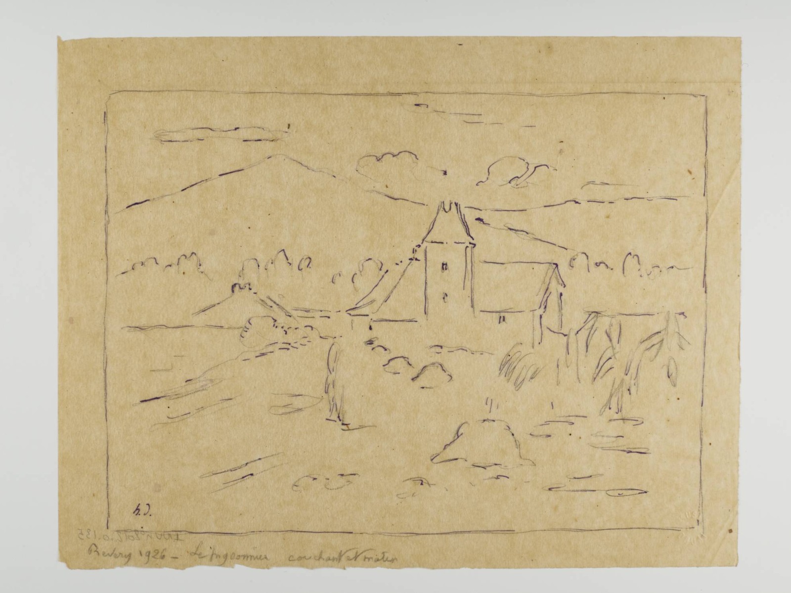 Le pigeonnier, Henri Duhem, 1926