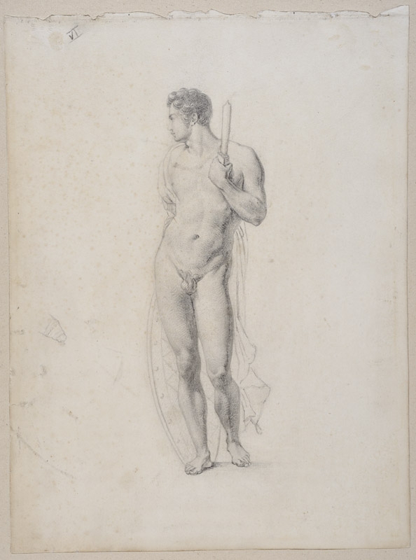 Guerrier romain, Théophile Bra, 19e siècle