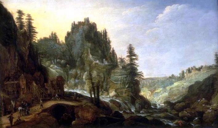 Paysage, Tobias Verhaecht, 1ère moitié 17e siècle