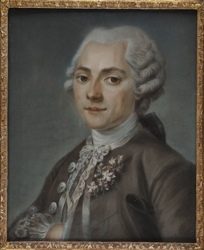 Portrait de Jean-François Romain Corne, Charles Naudin, 1759