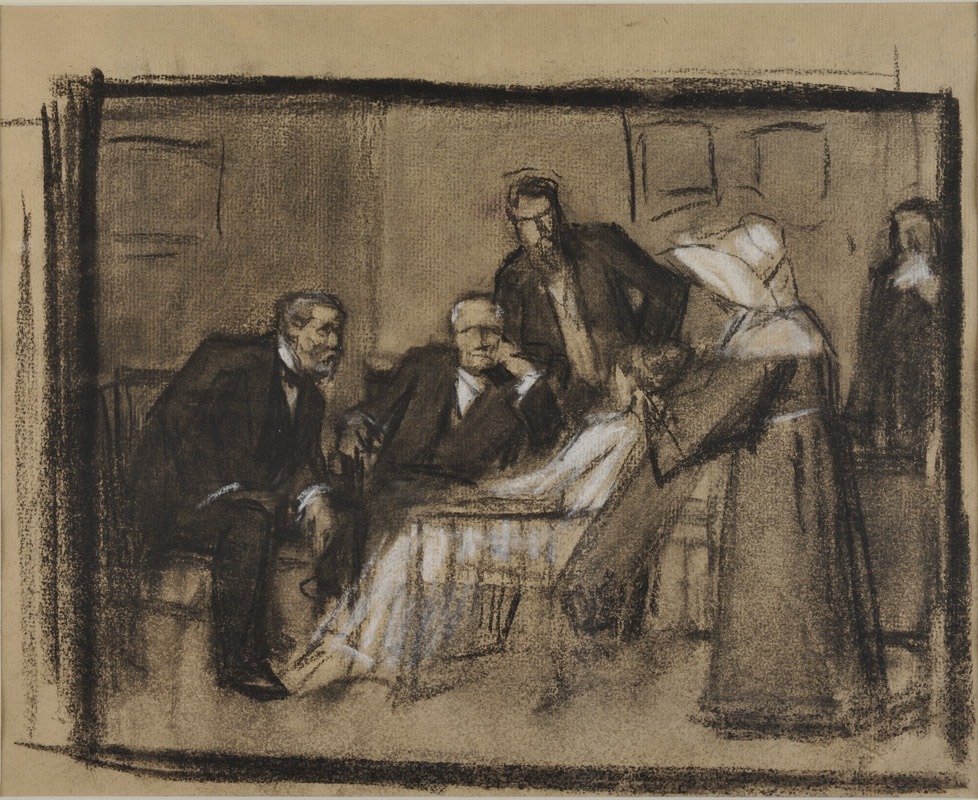 La Consultation, Lucien Jonas, 1911 (Vers)