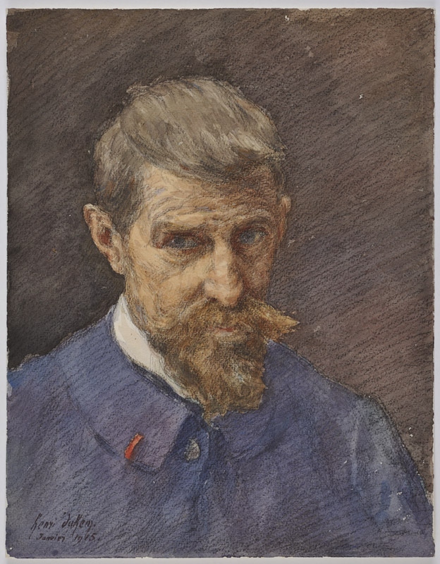 Autoportrait, Henri Duhem, 1915