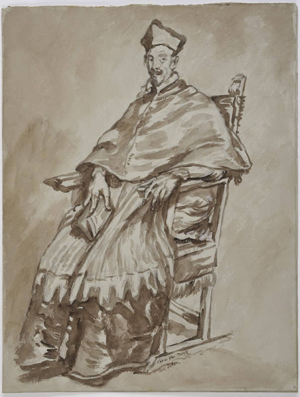 Portrait d'un cardinal, Henri Duhem, 17e siècle