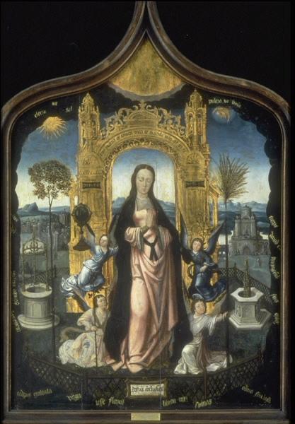 La Vierge des litanies, Jean Bellegambe, 16e siècle