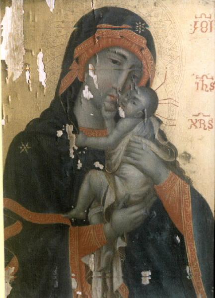 Madone à l'Enfant ; La Mère de Dieu (Titre du registre d'inventaire), 16e siècle