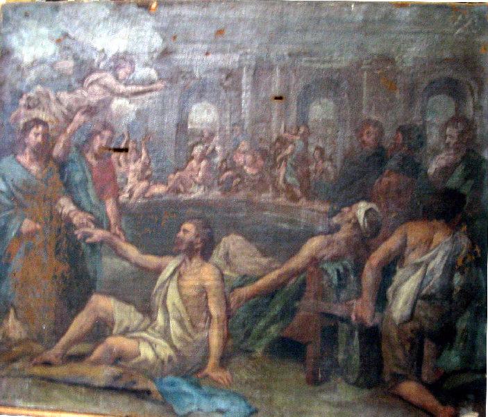 Jésus guérissant le paralytique, Jacob II van Oost, 2e moitié 17e siècle, 1er quart 18e siècle