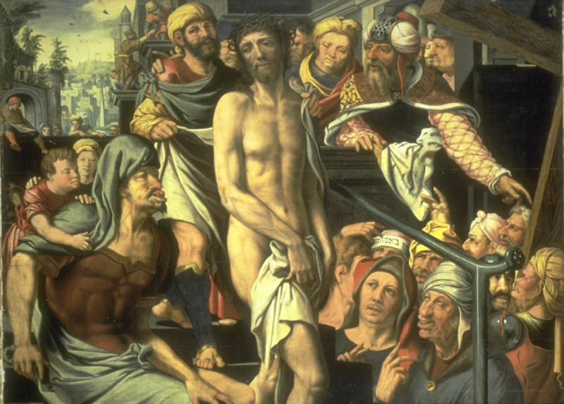 Christ aux outrages, Jan Sanders van Hemessen, 16e siècle
