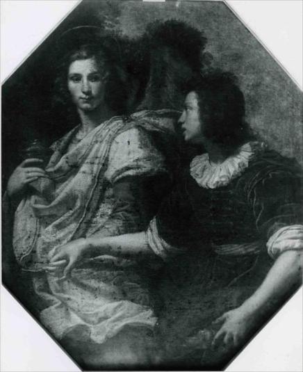 Tobie et l'ange ; Tobie guidé par l'ange Raphaël (autre titre), Lorenzo Lippi, 1650