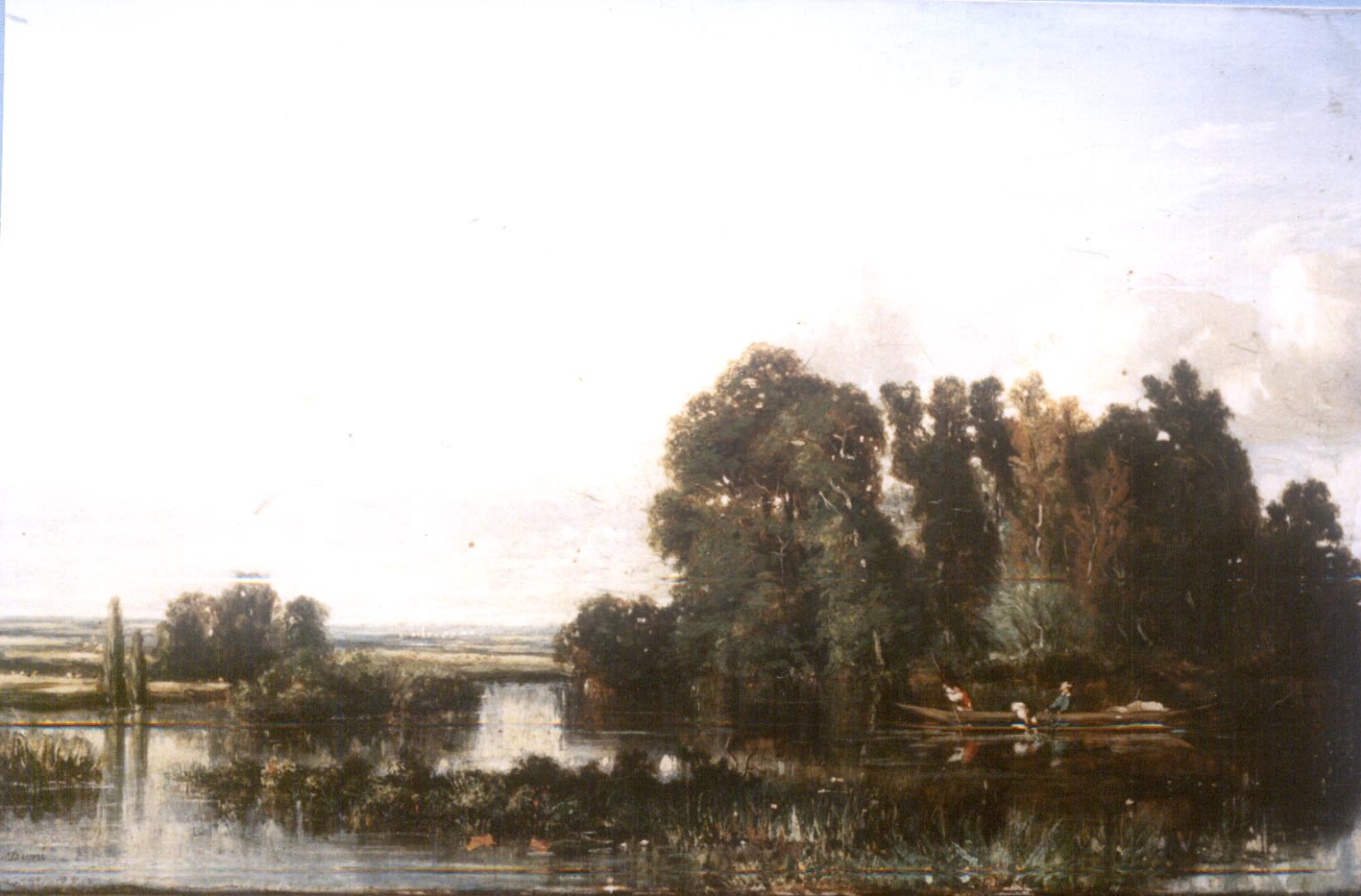 Vue prise dans un marais, Léon Victor Dupre, 1836