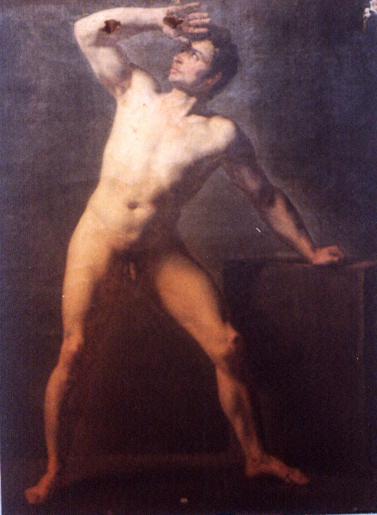 Académie d'homme, Jean-Augustin Franquelin, 19e siècle