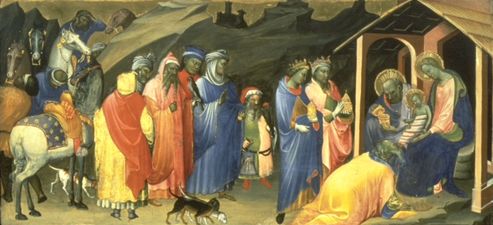 L'Adoration des mages, Герардо Старнина, 1408