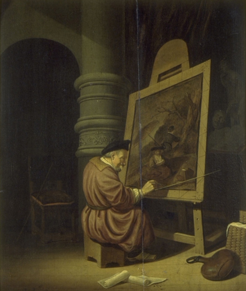 Intérieur d'atelier, Adriaen van Gaesbeeck, 1649