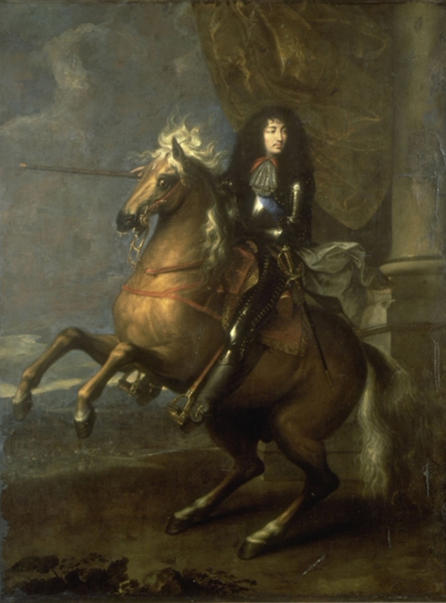 Portrait équestre de Louis XIV, Pierre Rabon, 1668 (Date de fin)