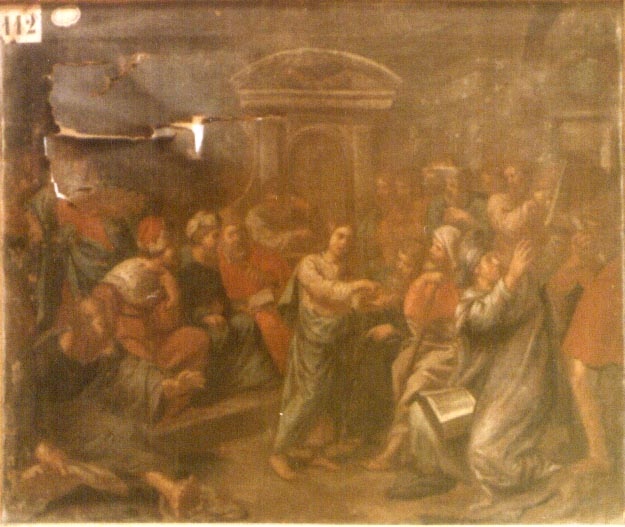 Jésus parmi les docteurs, Jacob Van (Ou Jacques), Dit Van Oost Le Jeune Oost, 17e siècle